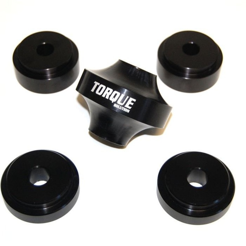 Torque Solution Solid Differential Bushing w/ Billet Inserts: Mitsubishi Evolution X MR & GSR 2008+