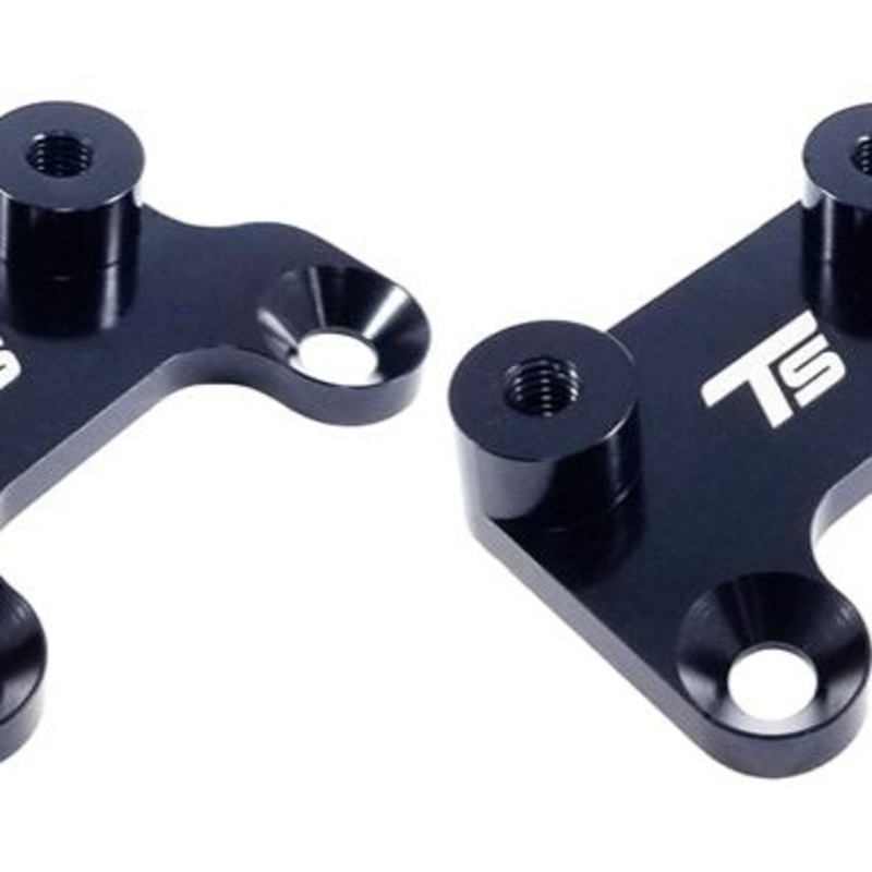 Torque Solution 2.5i Fuel Rail Adapters: 96-17 Subaru Impreza/WRX/STI