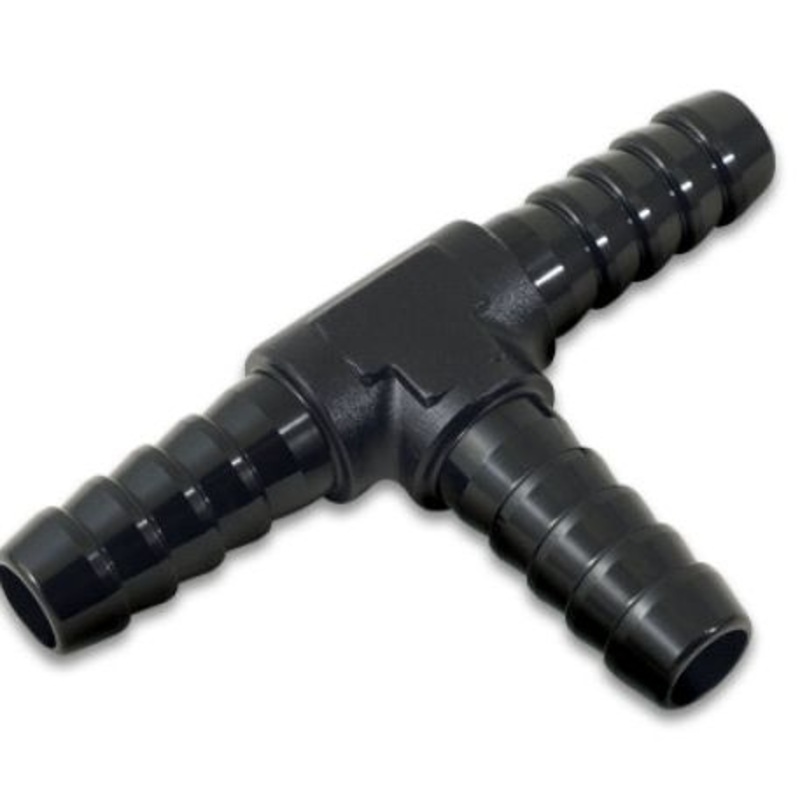 Vibrant 5/16 Barbed Tee Adapter - Aluminum
