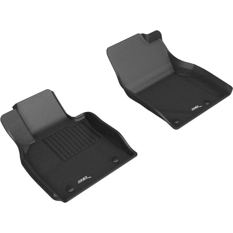 3D MAXpider 19-21 Mazda 3 / CX-30 Kagu 1st Row Floormat - Black
