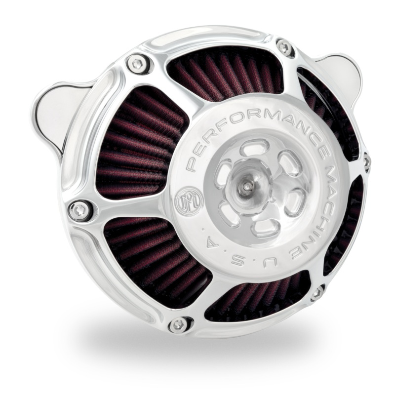 Performance Machine 23-Up CVO, 2024 Touring Max HP Air Cleaner - Chrome