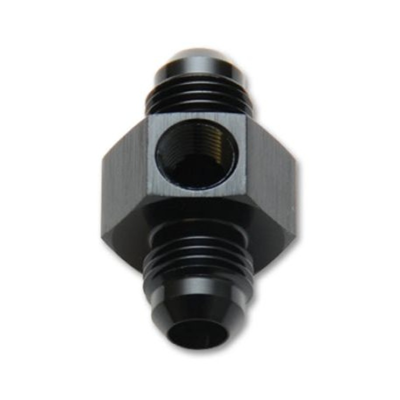 Vibrant -10AN Male Union Adapter Fitting with 1/8in NPT Port
