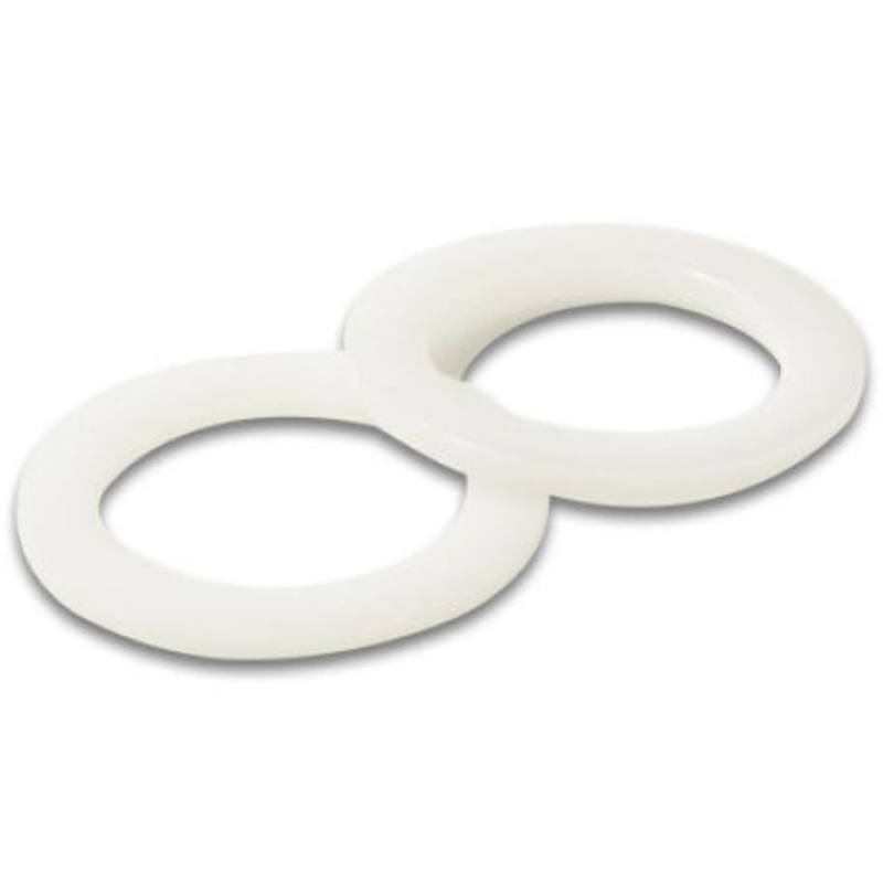 Vibrant -10AN PTFE Washers for Bulkhead Fittings - Pair