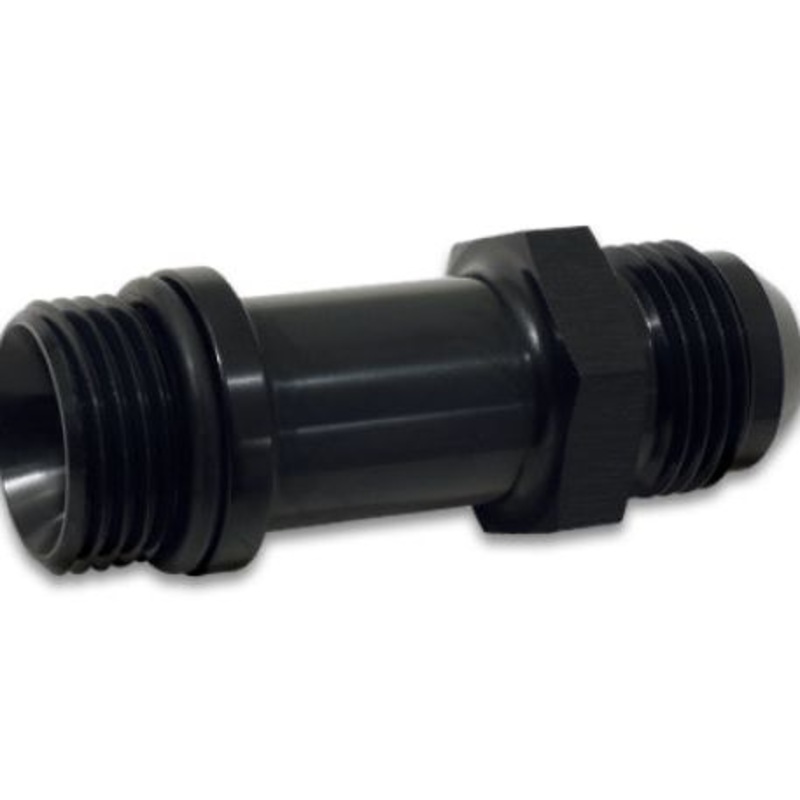 Vibrant Male -6AN to Male Straight -6AN ORB w/ O-Ring Extender Adapter 1.625 in. long