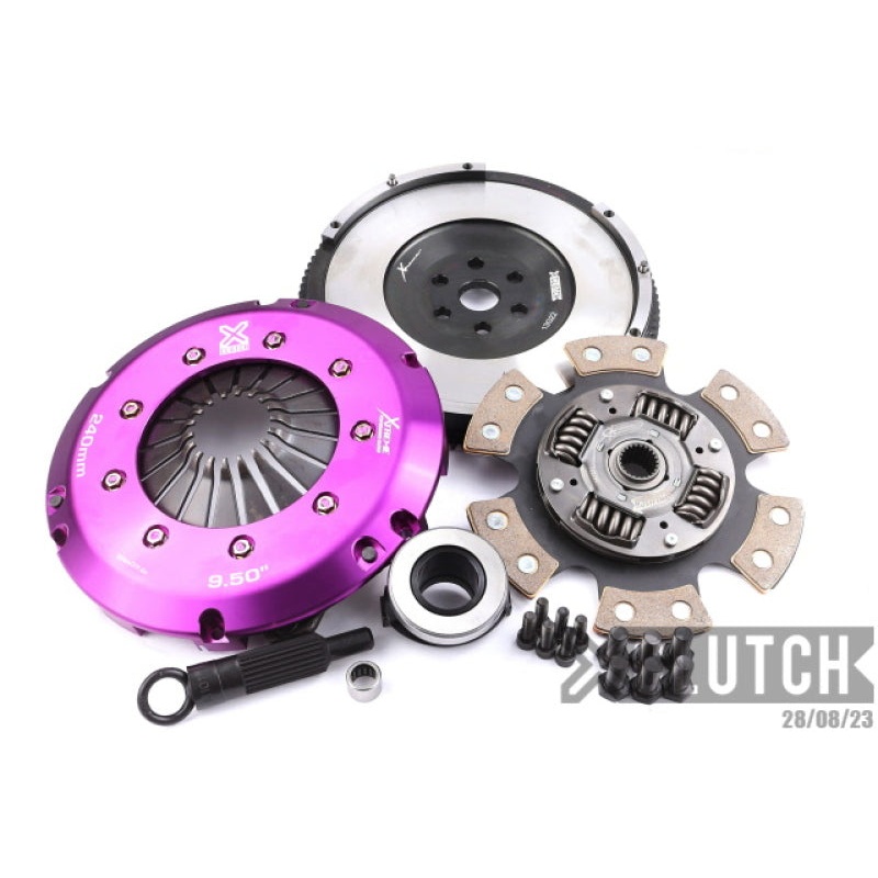 XClutch 06-07 Mazda Mazdaspeed 3 2.3L Turbo Stage 2R Extra HD Sprung Ceramic Clutch Kit