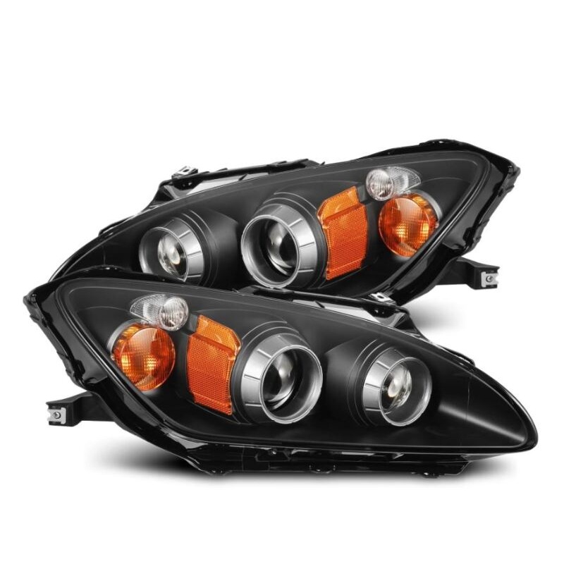 AlphaRex 99-09 Honda S2000 LUXX-Series Projector LED Headlights - Black