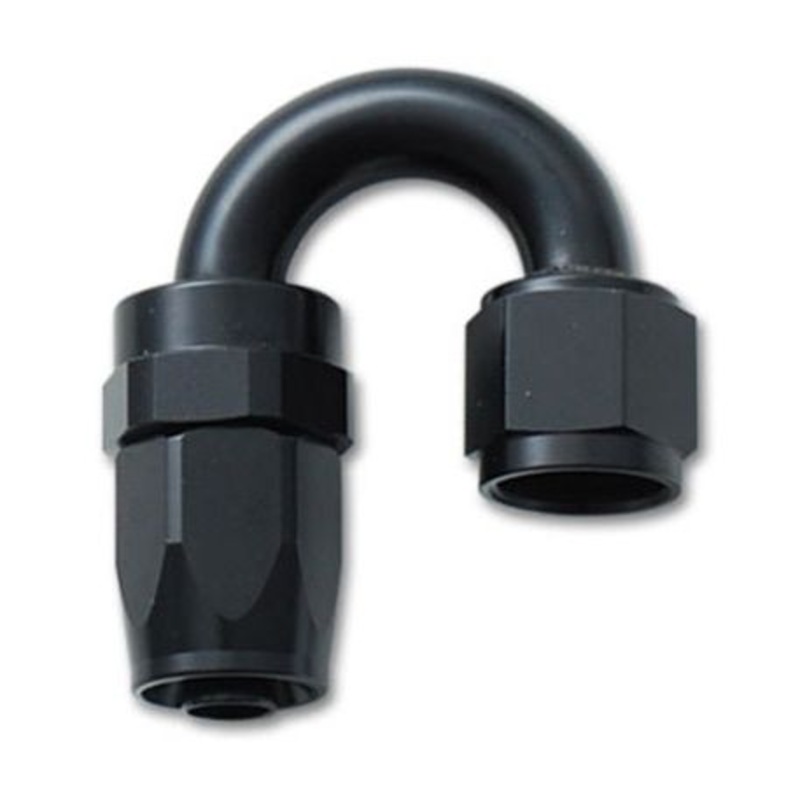 Vibrant -10AN 180 Degree Elbow Hose End Fitting