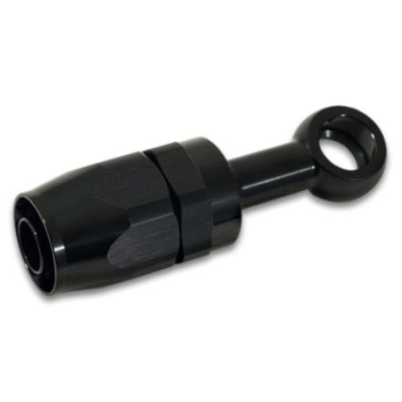 Vibrant Single -6AN x 12mm ID Banjo to Hose End Aluminum Fitting