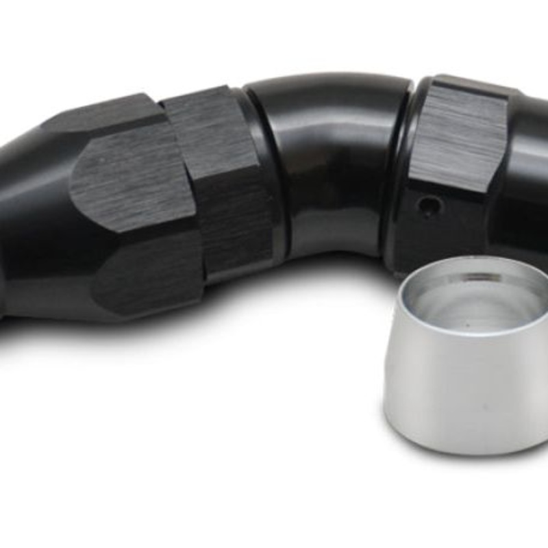 Vibrant -10AN 30 Degree Hose End Fitting for PTFE Lined Hose