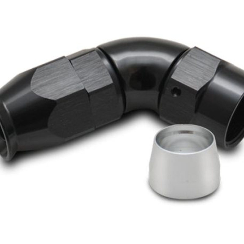 Vibrant -8AN 60 Degree Hose End Fitting for PTFE Lined Hose