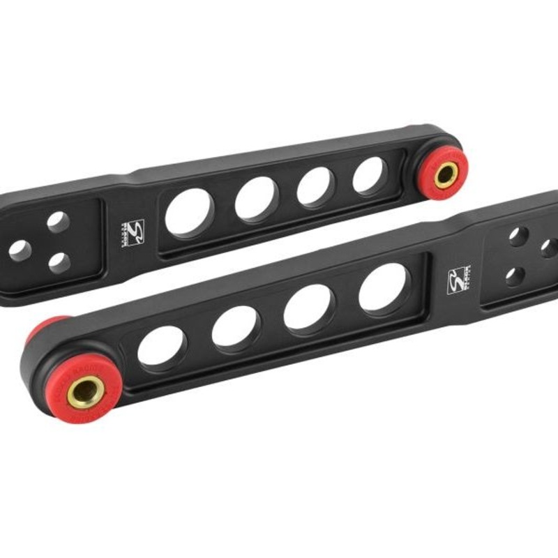 Skunk2 01-05 Honda Civic Rear Lower Control Arm (Black Series) (Includes Socket Tool)