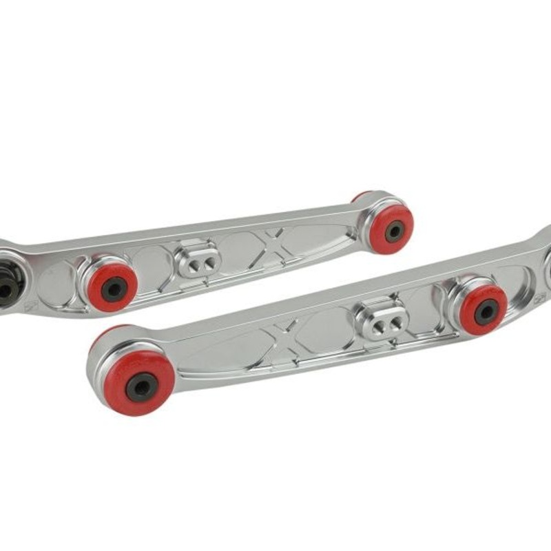 Skunk2 Honda/Acura EG/DC Alpha Series Rear Lower Control Arm Set - Clear