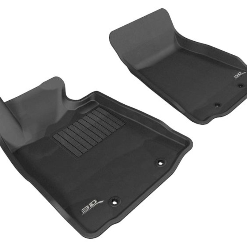 3D MAXpider 2009-2019 Nissan 370Z Kagu 1st Row Floormat - Black