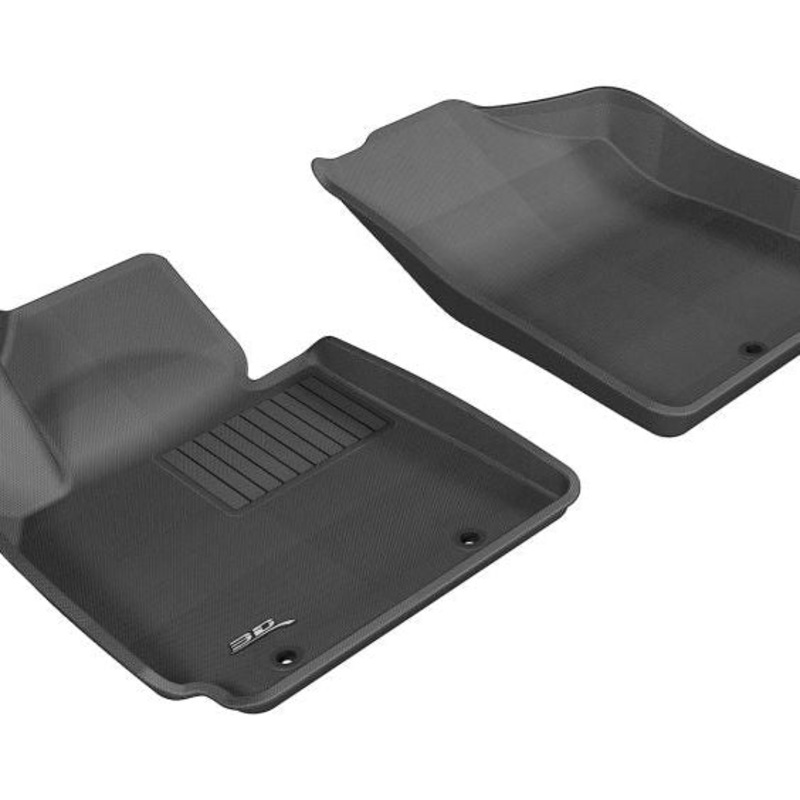 3D MAXpider 2012-2017 Hyundai Veloster Kagu 1st Row Floormat - Black