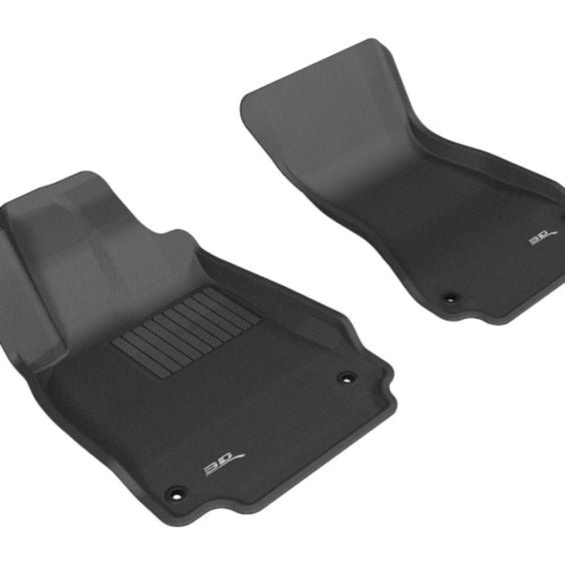 3D MAXpider 2012-2018 Audi A6/A7/S6/S7/RS7 Kagu 1st Row Floormat - Black