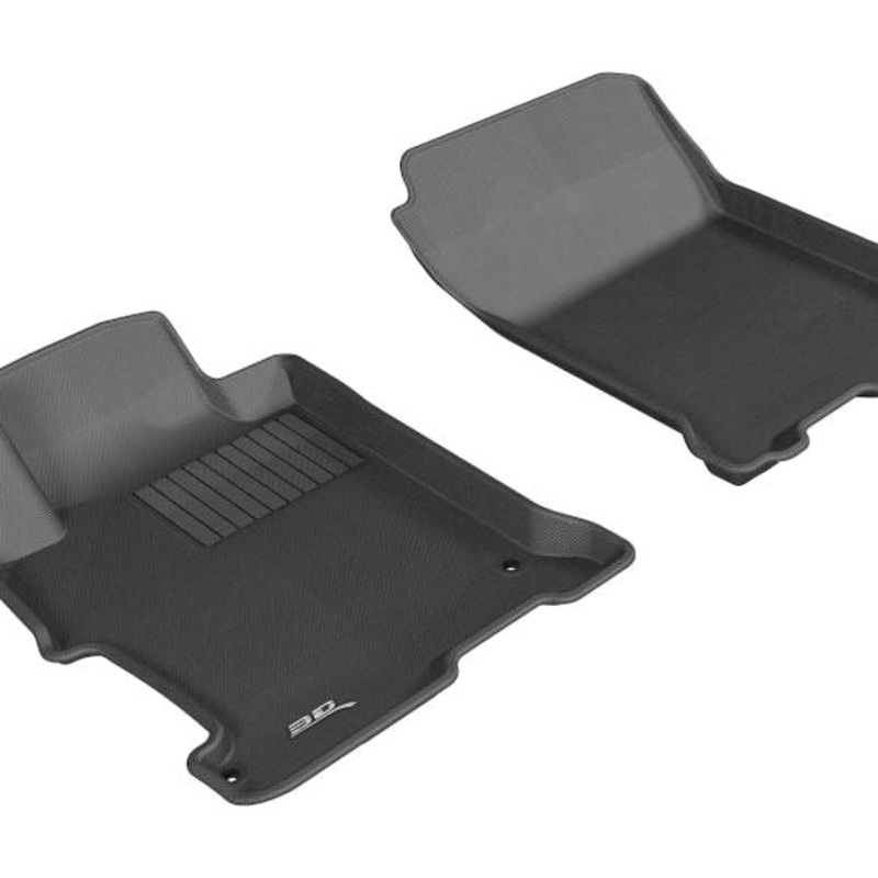3D MAXpider 2013-2017 Honda Accord Kagu 1st Row Floormat - Black