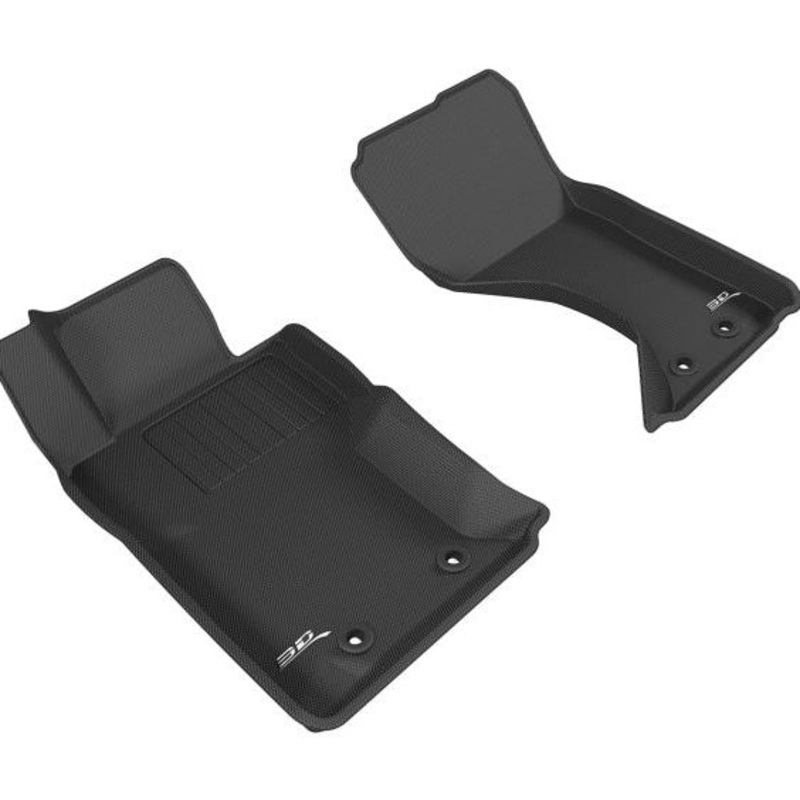 3D MAXpider 2016-2019 Mazda/Fiat Mx-5 Miata/124 Spider Kagu 1st Row Floormat - Black