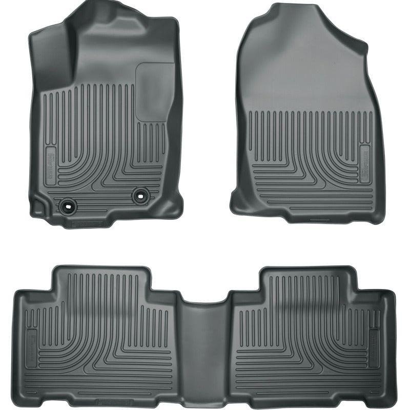 Husky Liners 2013 Honda Accord WeatherBeater Tan Front & 2nd Seat Floor Liners (4-Door Sedan Only)