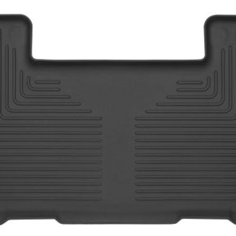 Husky Liners 2018 Buick Enclave w/ Bucket Seats WeatherBeater 2nd Row Black Floor Liners