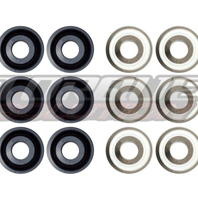 Torque Solution Solid Rear Subframe Bushings: Porsche 911 996/997 ALL