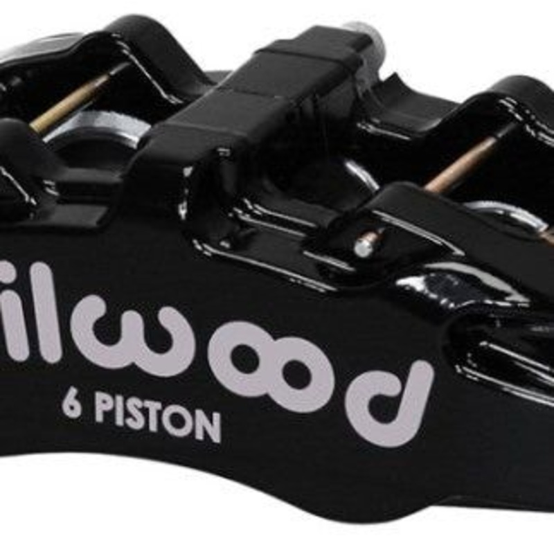 Wilwood Caliper-Forged Dynapro 6 5.25in Mount-R/H 1.62/1.38in/1.38in Pistons .38in Disc