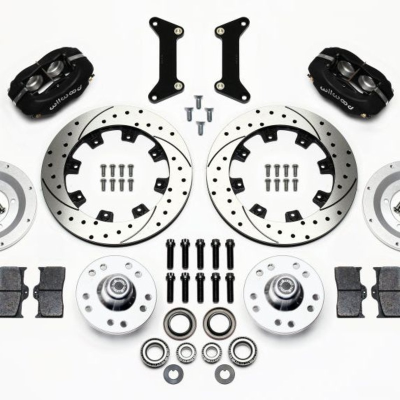Wilwood Forged Dynalite Front Kit 12.19in Drilled 79-87 GM G Body