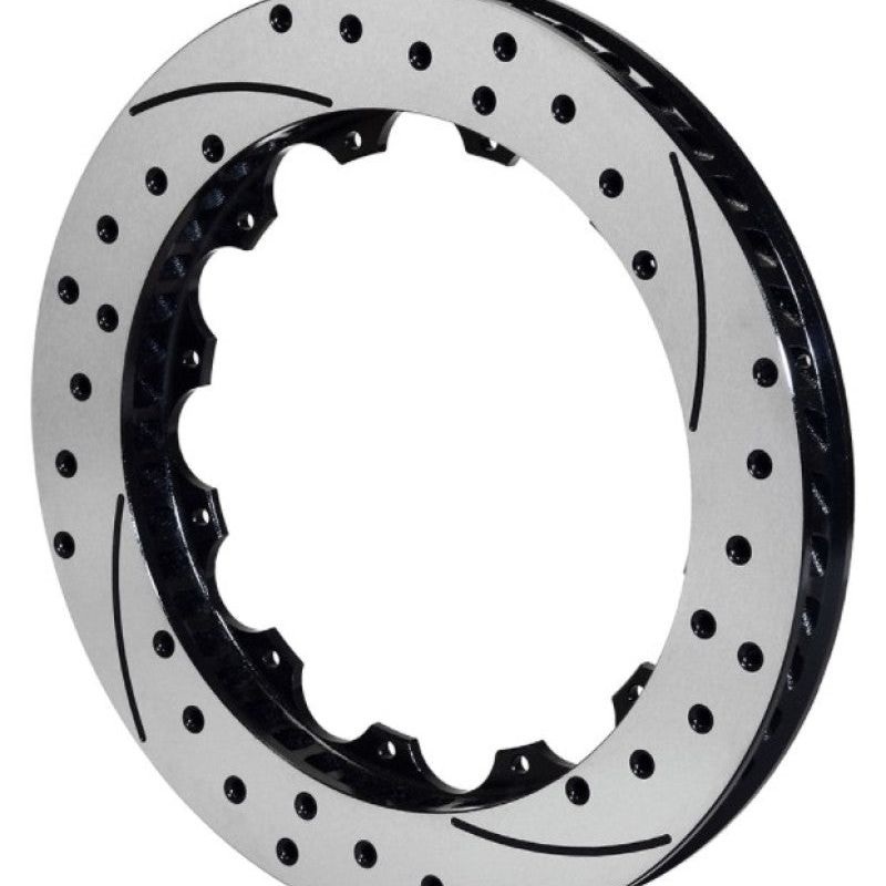 Wilwood Rotor-SRP48 SPC-37-LH-BLK-Drill 13.06 x 1.25 - 12 on 8.75in