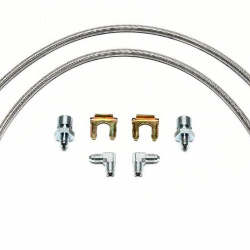 Wilwood Flexline Kit 22 inch 3/8-24 to 90 Degree