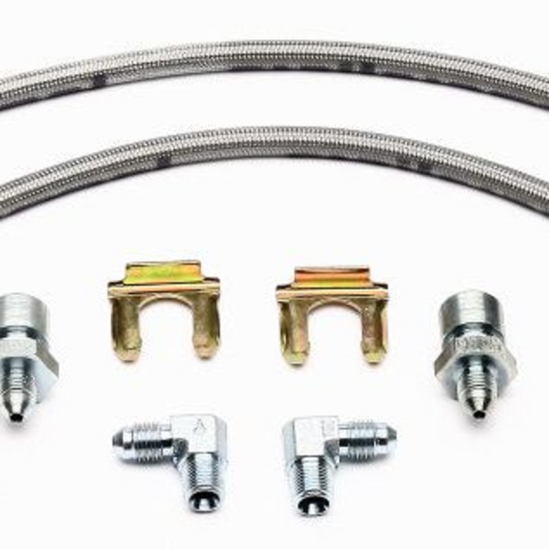 Wilwood Flexline Kit 64-72 Most GM w/ DLS Forged Dynalite or SL6 Front Caliper