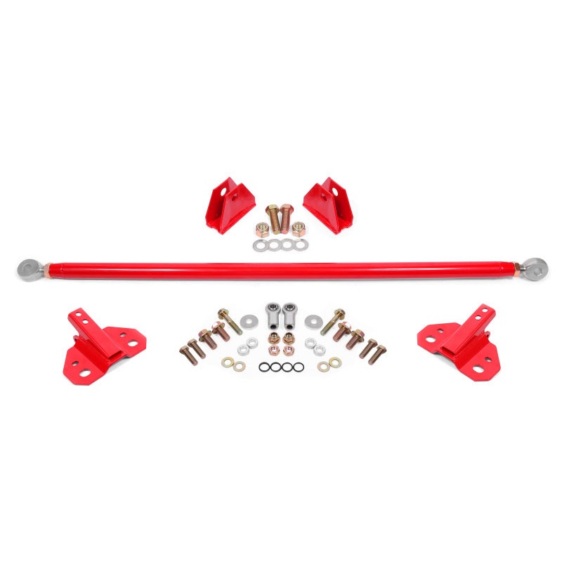 BMR 15-23 Ford S550 Mustang Shock Mount Kit - Red