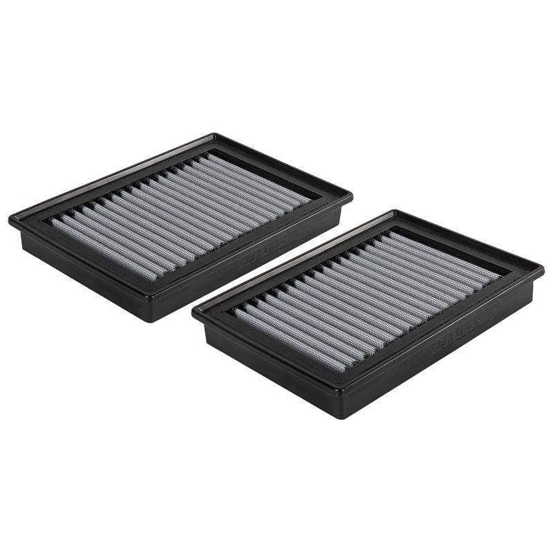 aFe Magnum FLOW Pro DRY S OE Replacement Filter (Pair) 2017 Infiniti Q60 V6 3.0 (tt)