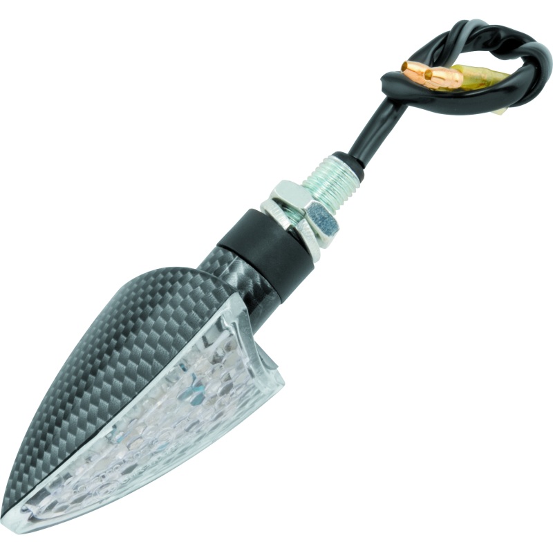 BikeMaster LED Spear Pair Carbon