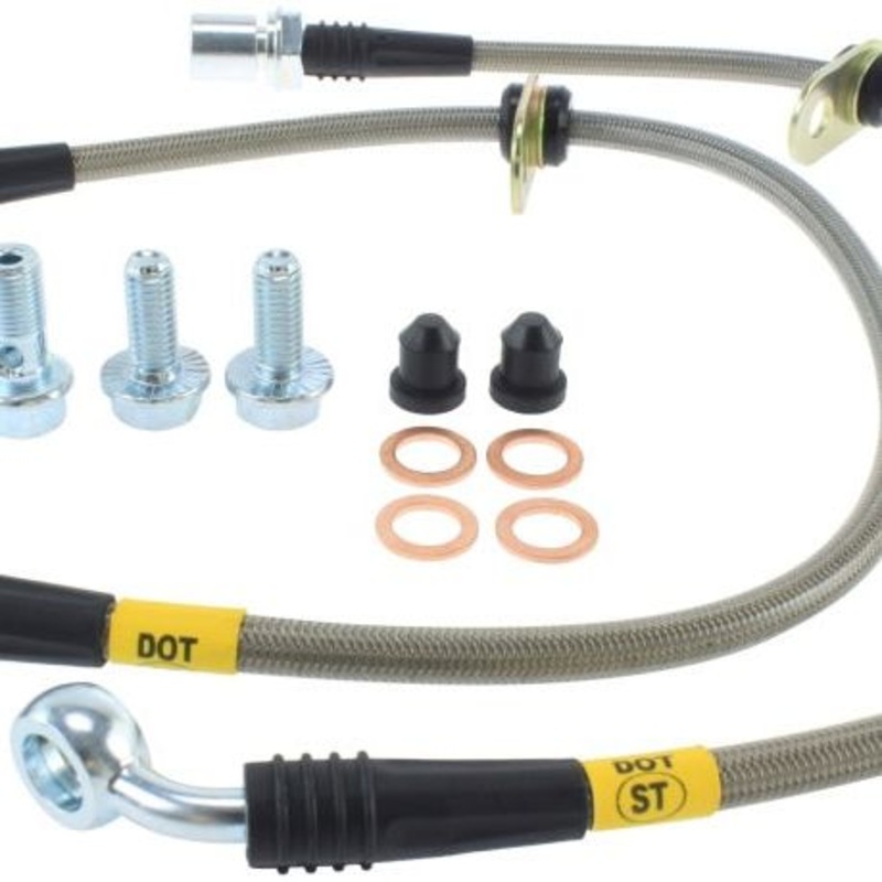 StopTech Stainless Steel Front Brake lines for 93-98 Supra