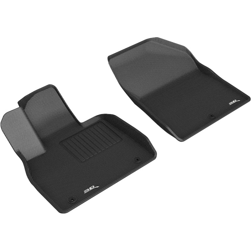 3D MAXpider 2020 Hyundai Palisade Kagu 1st Row Floormat - Black